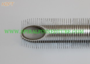 3.2mm Extruded Aluminum Fin Tube With Medium Height For Bending And Coiling