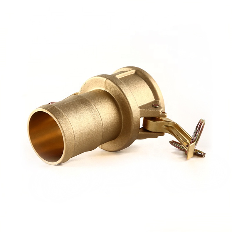 NPT Threads Camlock Type C Coupler Quick Connect Grooved Fittings Hose Coupling for 20-232 Temperature Range Applications