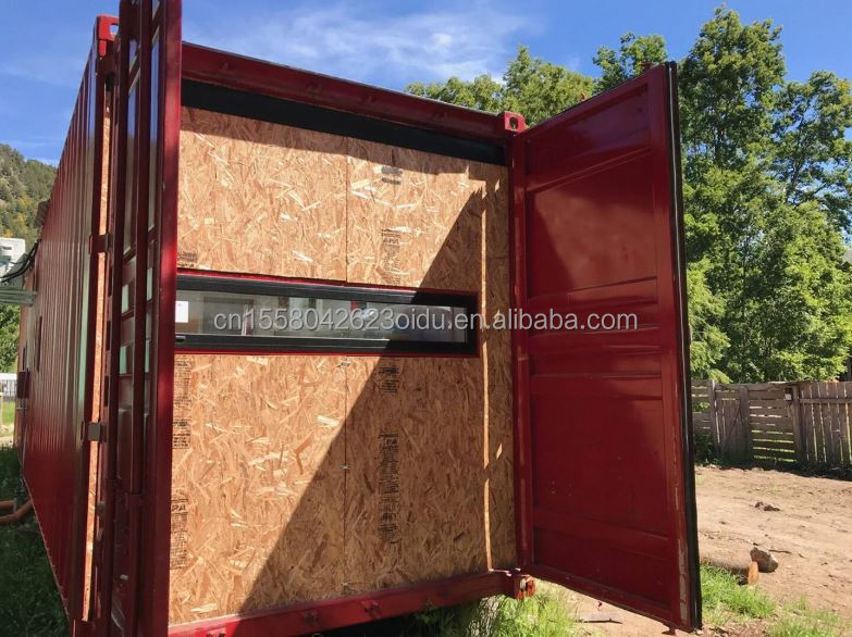 40ft 20ft Modern Luxury Garden Hotel Mobile Small House with Quick Installation and 50/75/100mm Wave Sandwich Panel Wall