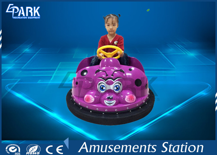 Fashion Design Amusement Park Bumper Cars Remote Control Built - In Music