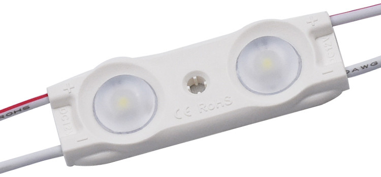 2 LED Module Lights 12V Outdoor Waterproof 2835 SMD LED Lamp Module