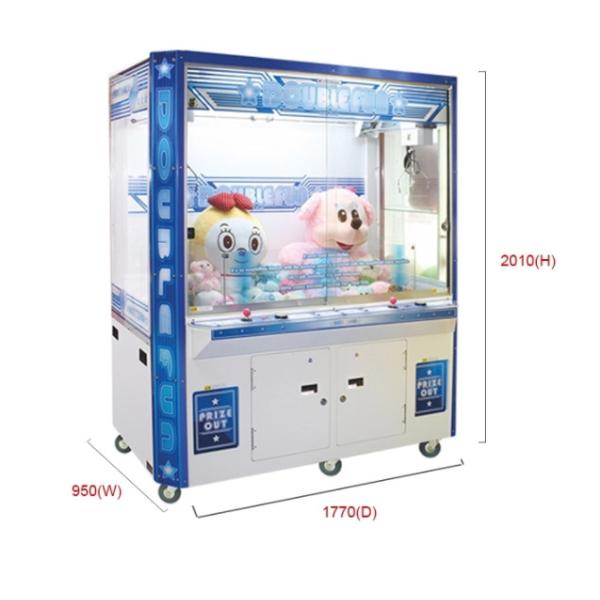 Club Party Coin Operated Toy Claw Crane Game Machine