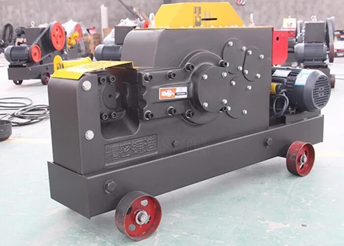 Construction Automation Rebar Cutting Machine Energy Saving Stainless Steel