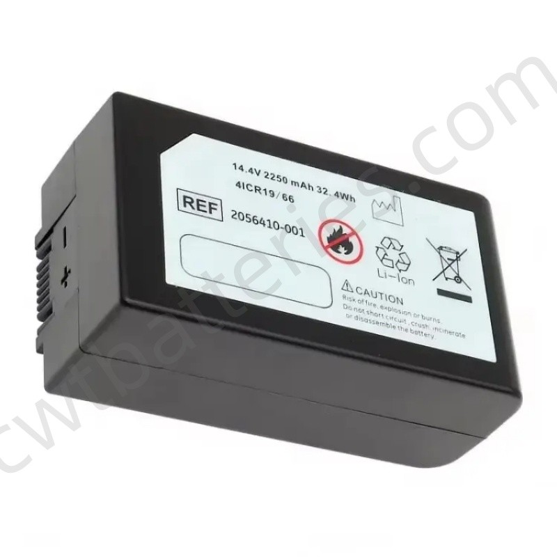 GE MAC2000 Vital Signs Monitor Battery 2056410-002 2056410-001 4ICR19/66 14.4V 2250mAh 32.4Wh Compatible