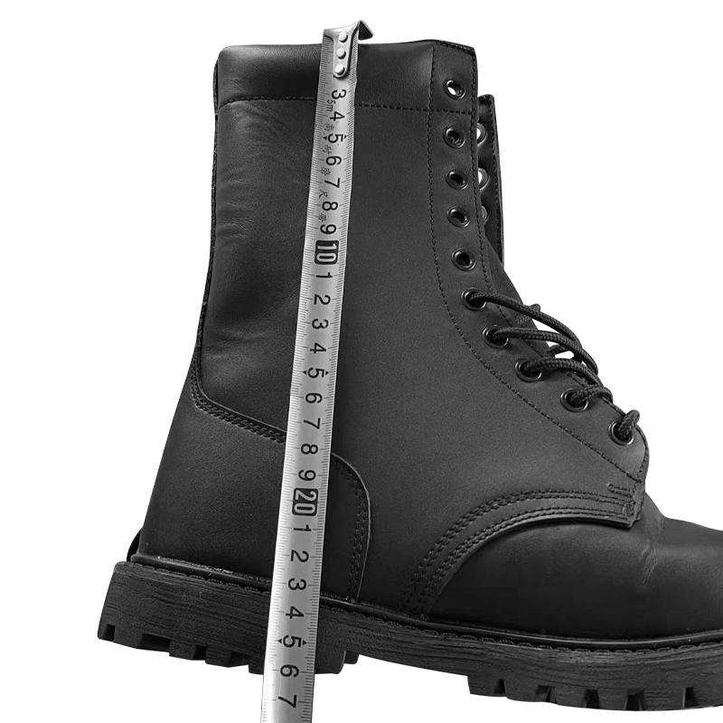 Rubber Outsole GENUINE LEATHER Training Boots for Challenging Workouts