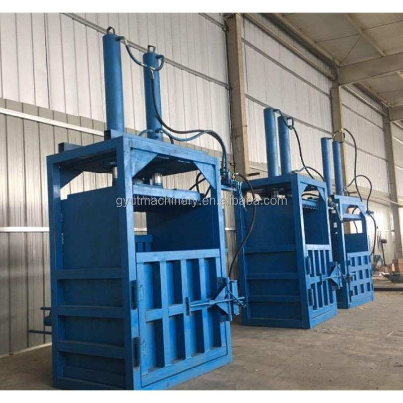 Carton Compress Baler Machine for Recycling Waste Paper Old Clothes