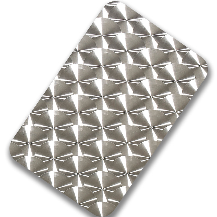 1500MM Width 304 201 430 Stainless Steel Sheet 3D Laser Finish Ethced