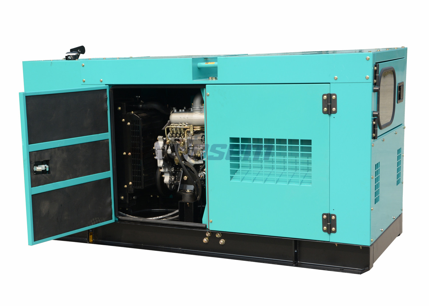 Soundproof Diesel Generator with Perkins Diesel Engine 1104A-44TG2 Rate Output 80kVA 