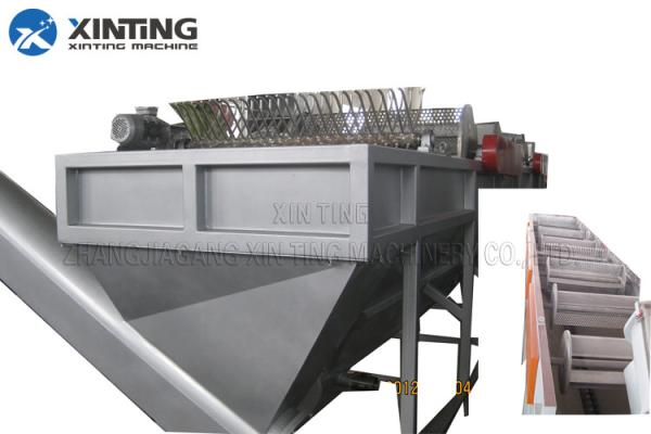 300kg / Hr Plastic Waste Recycling Machine Hdpe Bottle Crushing Washing