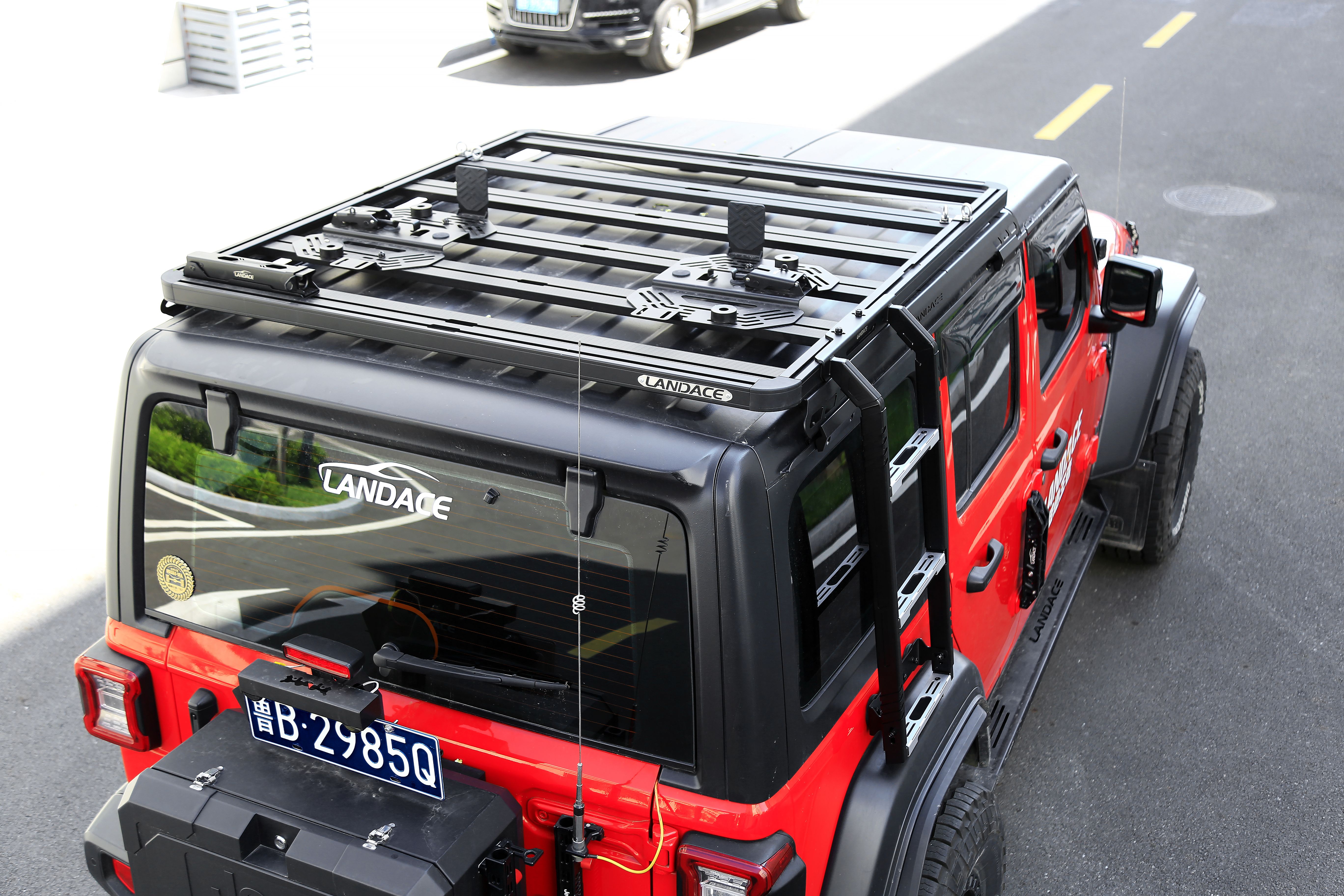 1500x1425 Powder Coated Roof Rack for Jlu Jk Softop Jeep Rubicon Wrangler Jl Best Choice