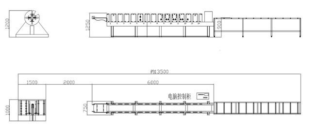 High Speed Sandwich Panel Roll Forming Machine For Corner Sandwich Panel Seamless Joint