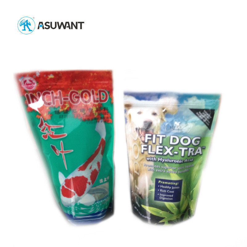 Dog Cat Pet Food Packaging Bag Laminated PE Heat Seal Foil Pouch