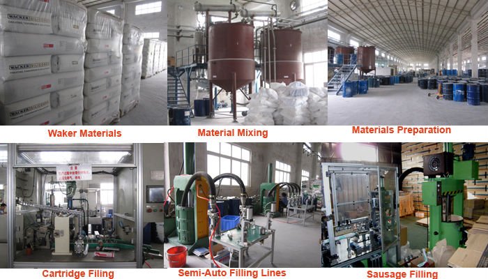 High Grade Acetic Silicone Sealant Non Corrosion For Metal , Concrete And Marble