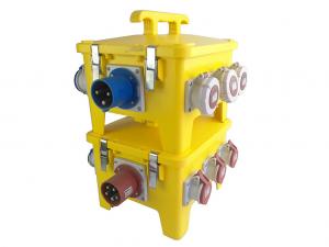 Buy cheap 24 Poles IP66 Electrical Distribution Box High Hardness Stable Size product