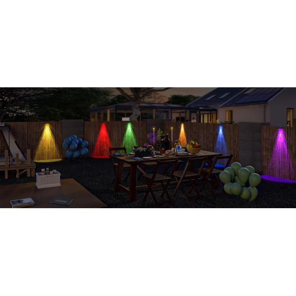 5V LED Wall Washer Light IP44 3 Watt LED Light 3 Mode For Outdoor Security