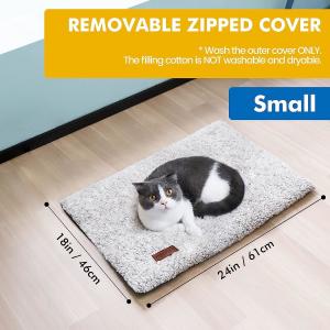 Buy cheap Self Warming Dog Bed Mat, Soft Plush Pet Sleeping Pad for Dog Cats, Winter Pet Blanket for Dog Bed, Couch, Sofa, Car product