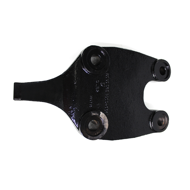 Middle Bridge Steel Plate Shock Absorber Bracket LH RH Iron for Heavy-duty Truck