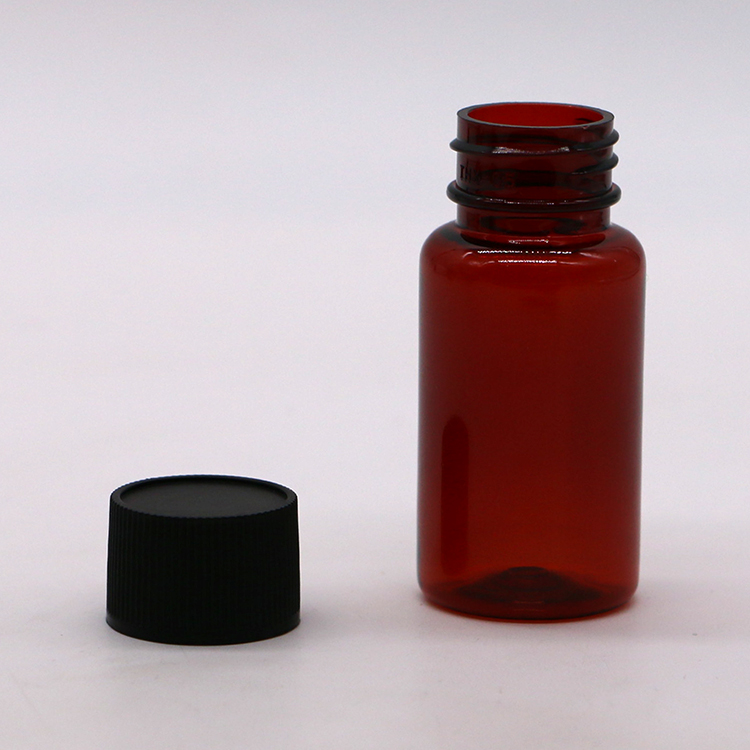 Base Material PET 1oz/25ml Customized Oral Liquid Plastic Bottle for Medical Industry