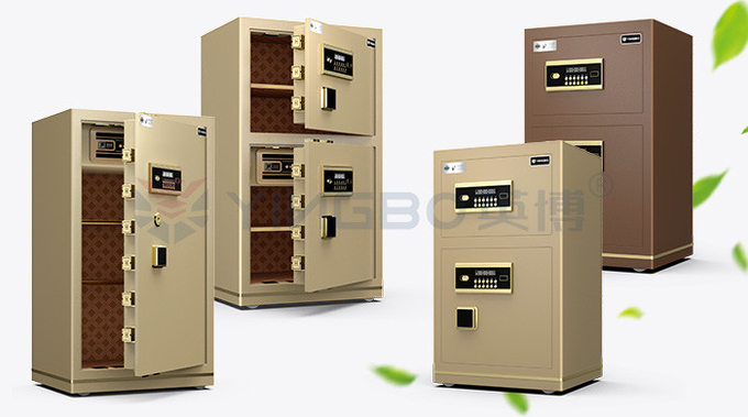 Double Door 46kg Luxury Electronic Safe Box for office security YB/N7-80D