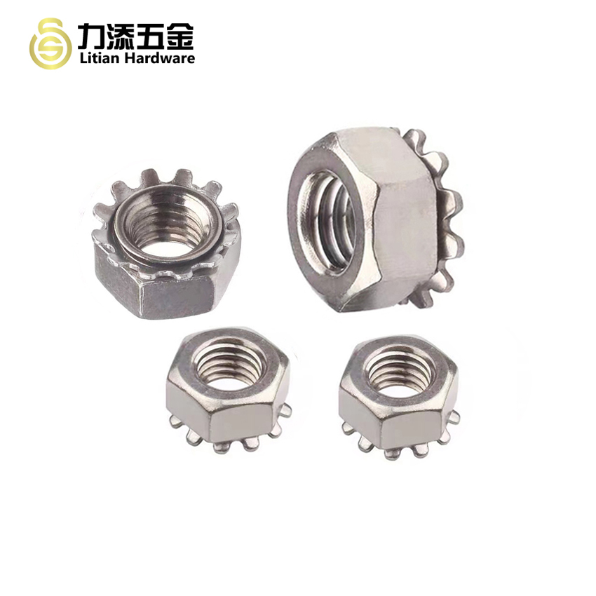 ASME Metal Self Locking Nut , kep lock nut For Electronic Equipment