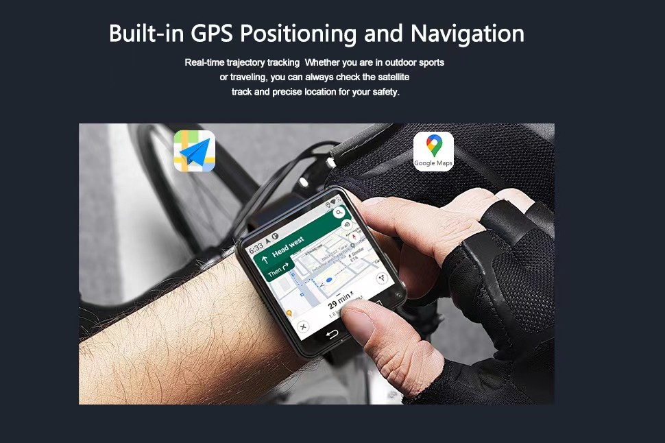 S998 4G Smart Watch With Sim Card Wifi HD Video Phone Call Android 11 Smartwatch 2.64 Inch