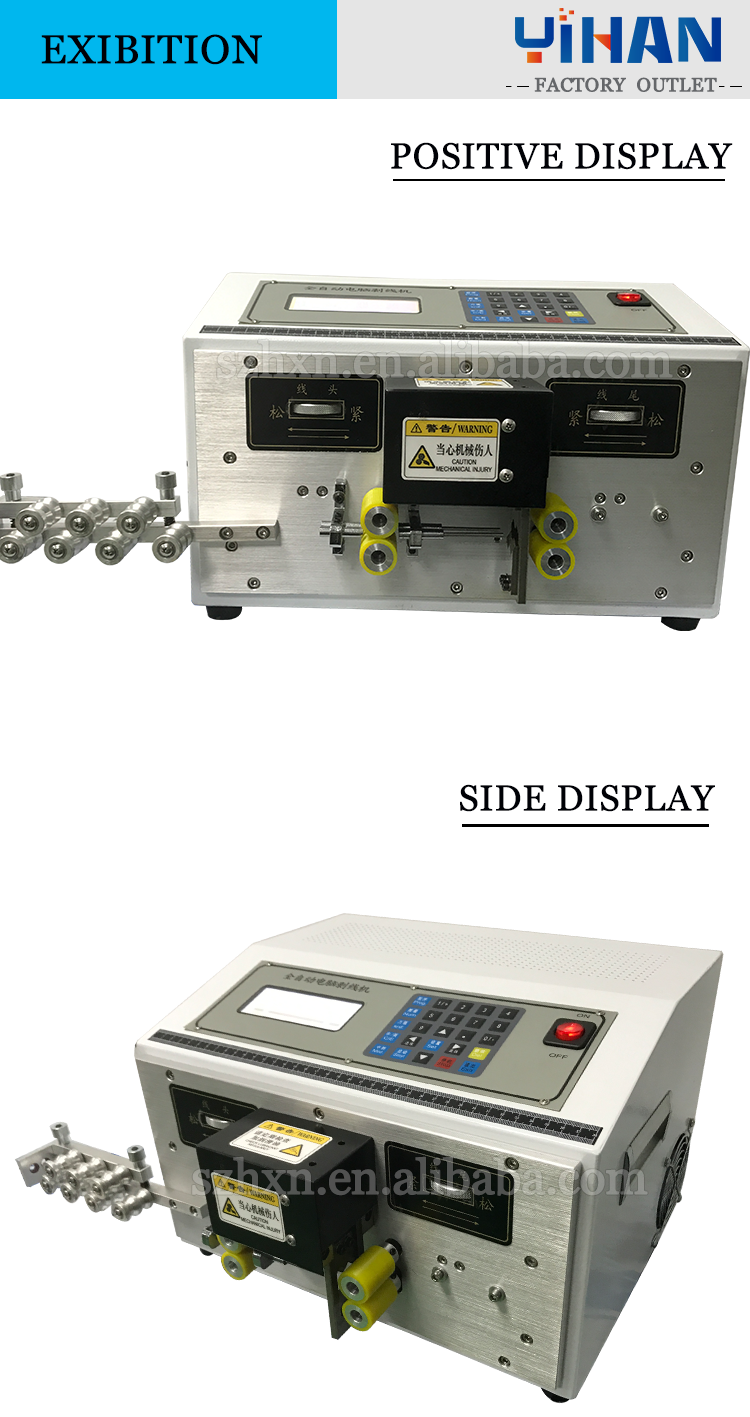 YH-800-07 Stripping and Cutting Machine for 8mm2 Cable Wire in BVR Multi Softlines