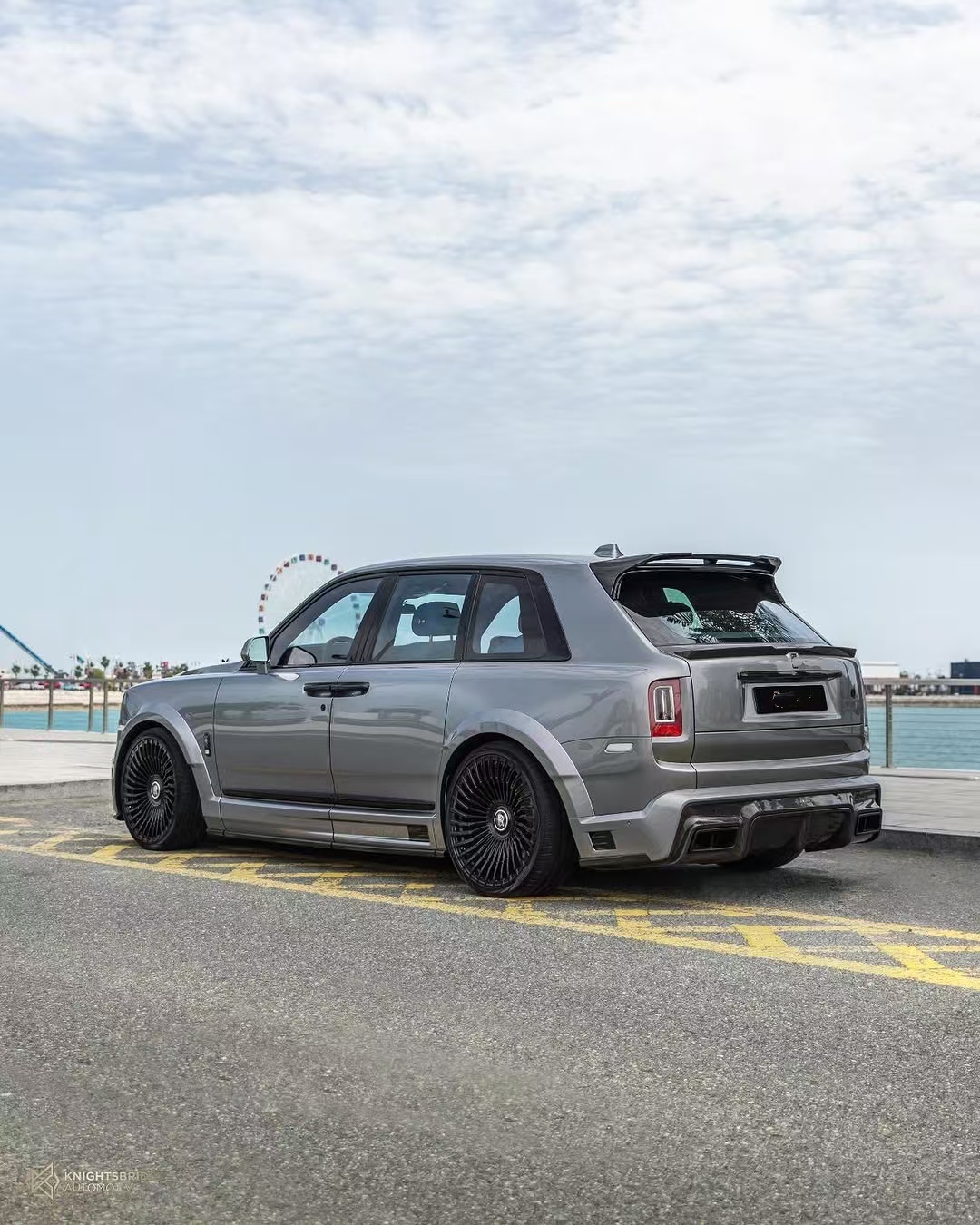 150MM Rolls Royce Cullinan Bodykit UB Style Spoiler Widebody Kit