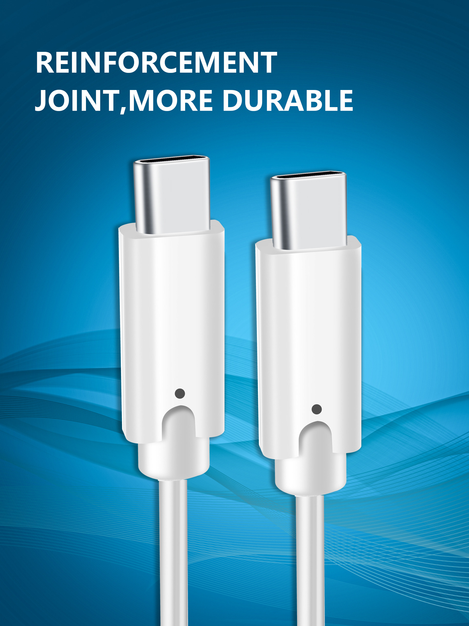 Gen2 10Gbps Usb 3.1 Type C Cable , 100W PD 2M 4k Uhd Cable