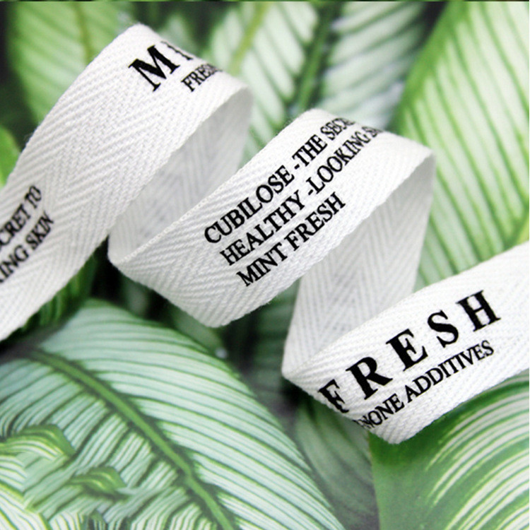 20mm*40y Happy Birthday Printed Cotton Ribbon For Gift Packing And Garment Accessories