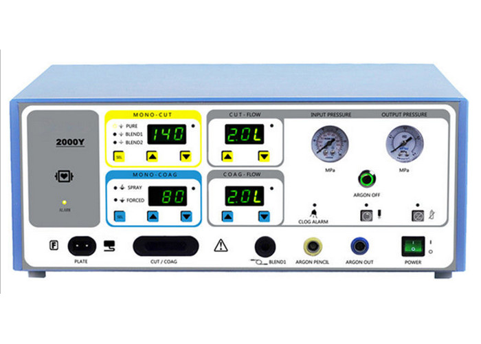 Argon ESU Electrosurgical Unit 300W Simple Operation With LED Five Working Mdes