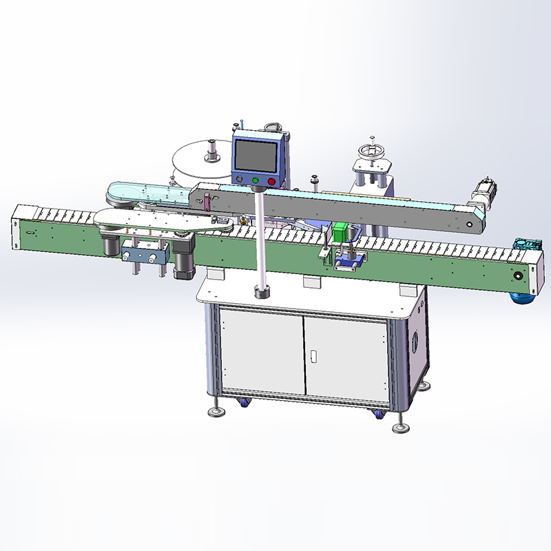 High Accuracy Automatic Flat Labeling Machine Glass and Plastic Bottle Labeling Machine With OEM ODM Services