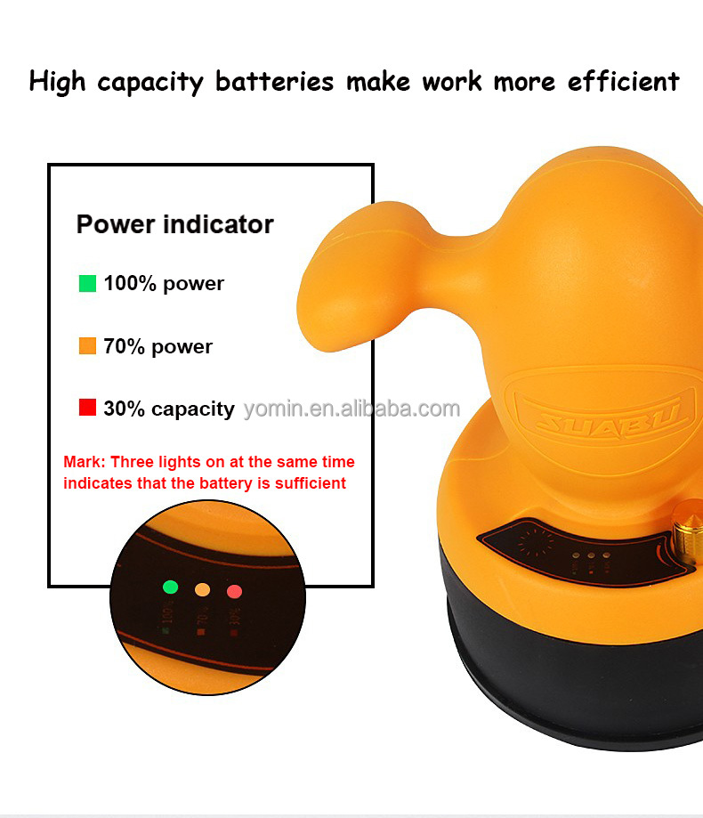 21V Tiles Automatic Paving Tools Tile Laying Vibrator, Tile Installation Machine, High-power Paving brick Wall