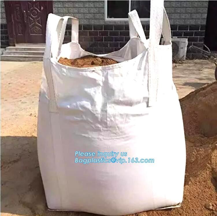 New arrival wholesale polypropylene woven plastic jumbo bag pp big bag for sand, building material,jumbo bag / FIBC bulk