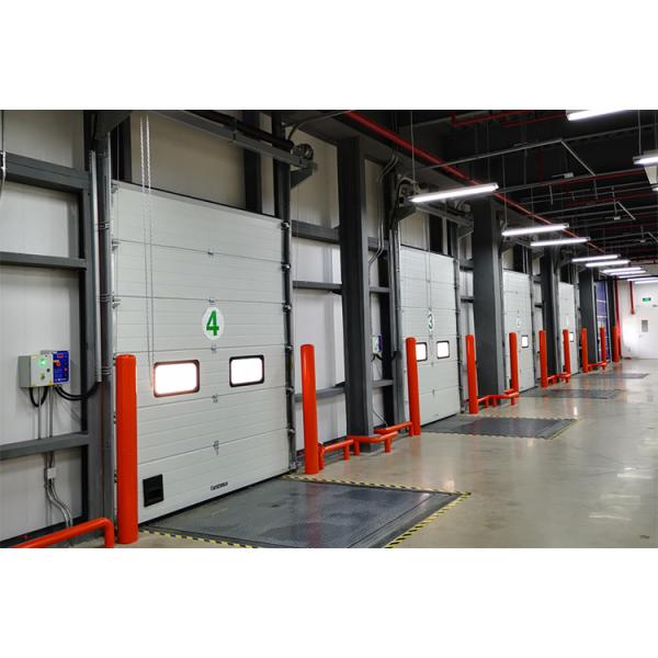 Best Price Fire Station Automatic Formed Industrial Lift Warehouse Sectional Doors With Emergency Release And Customized Design for Factory