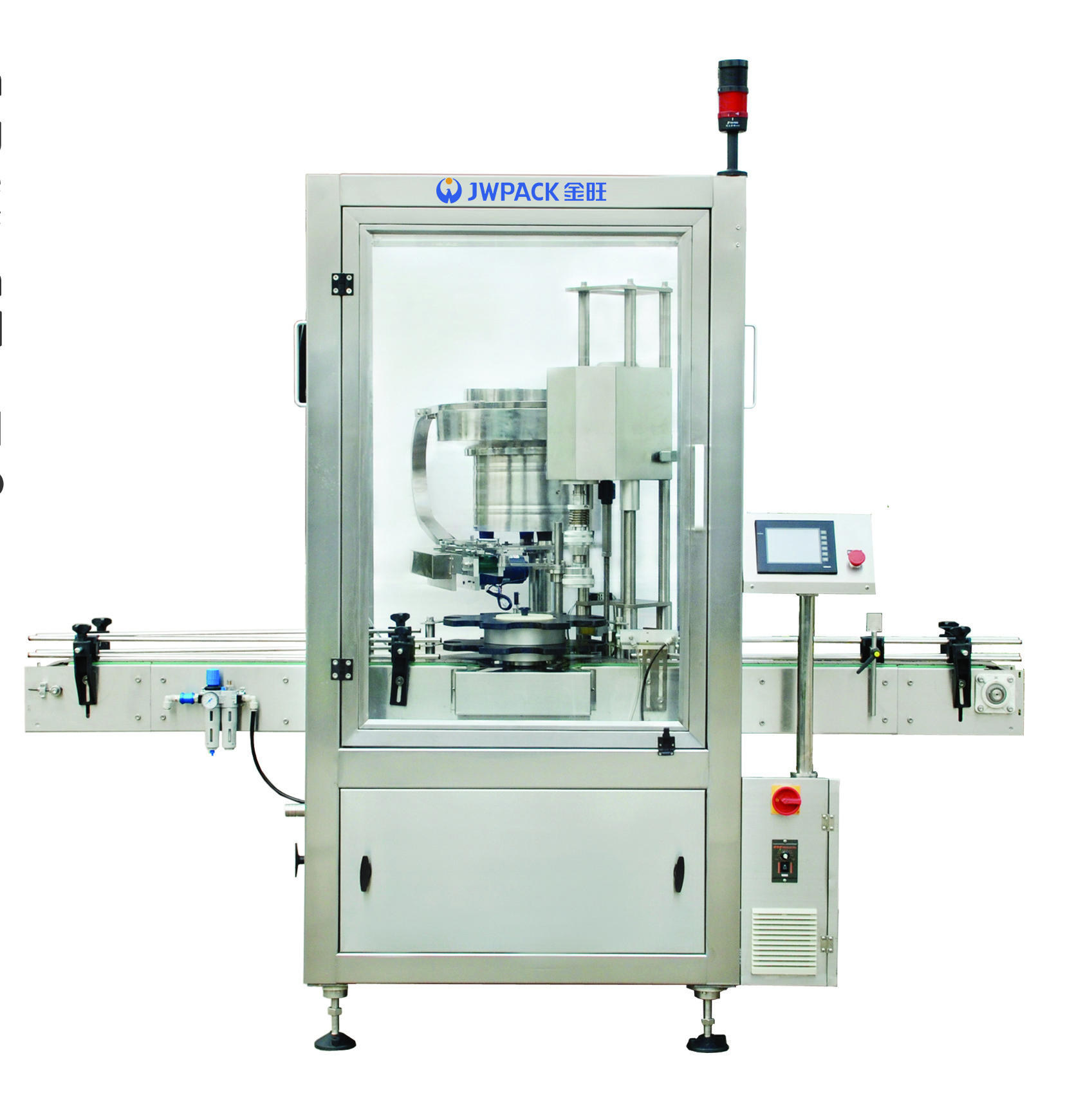 2200 BPH Automatic Rotary Capper Machine With Ca Sorter
