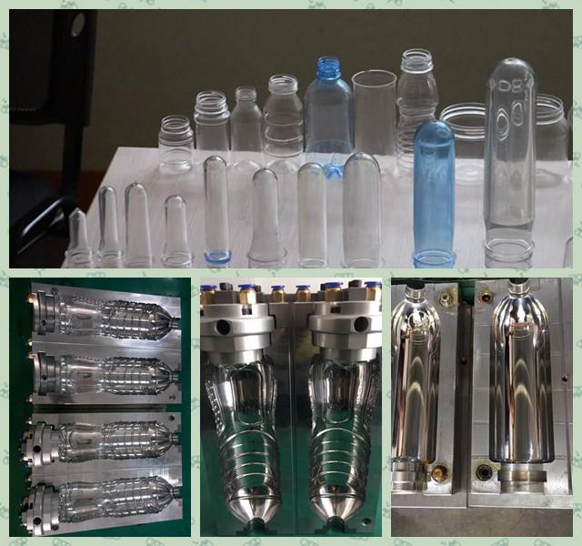 2 Cavity Plastic Pet Bottle Moulds For Fruit Juice / Carbonated Beverage Bottles