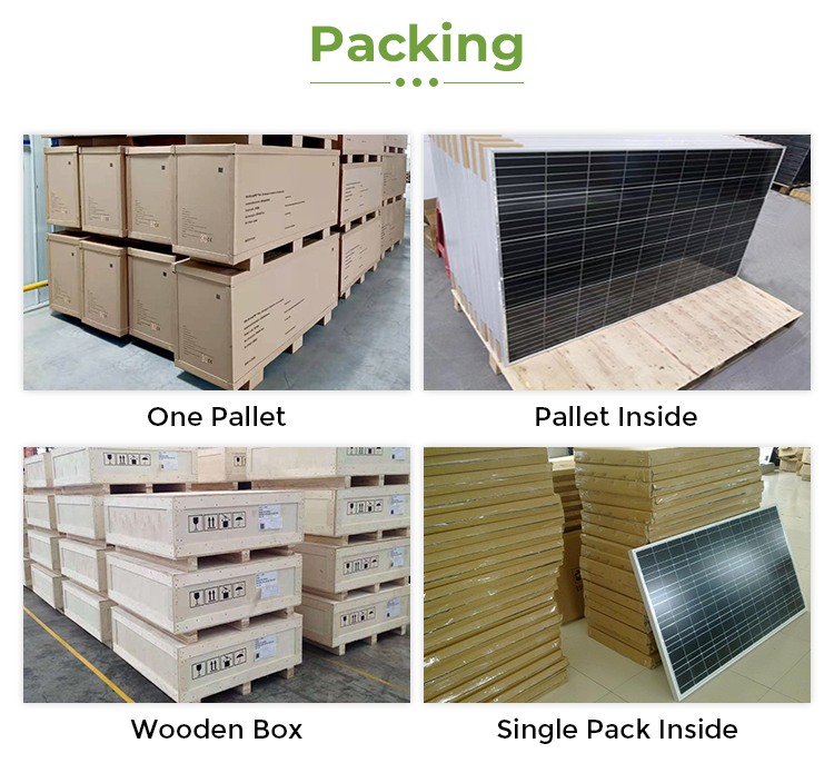 OEM 370w Perc Mono Solar Panel Module Waterproof IP65