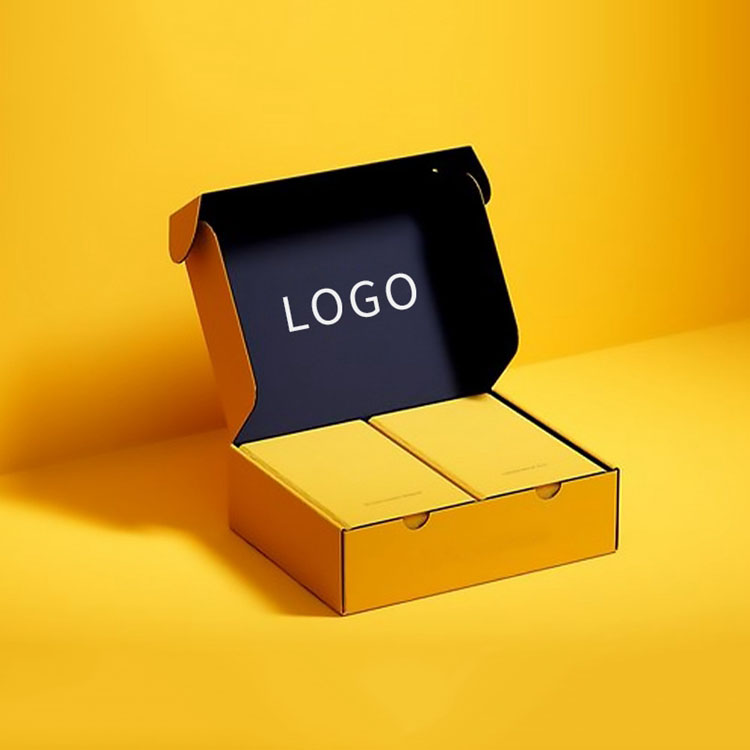Recycled Materials Custom Logo Color Kraft Paper Airplane Box E Corrugated Folding Box