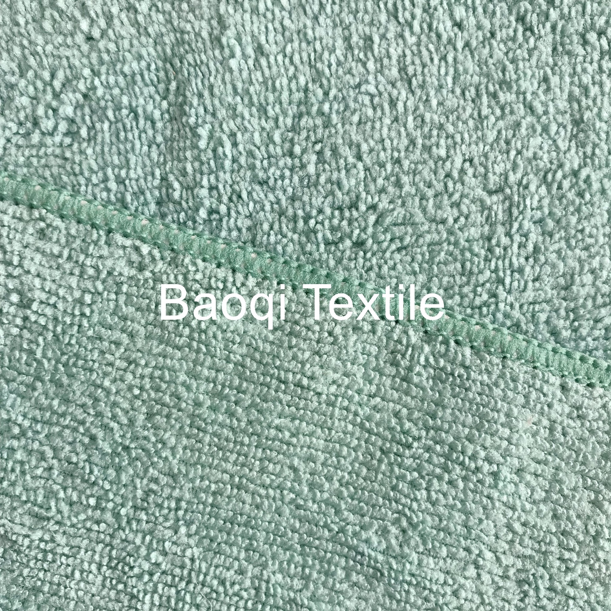 Light green size 40*40cm microfiber towel polyester plain cleaning towel/ wholesale microfiber towel for kitchen