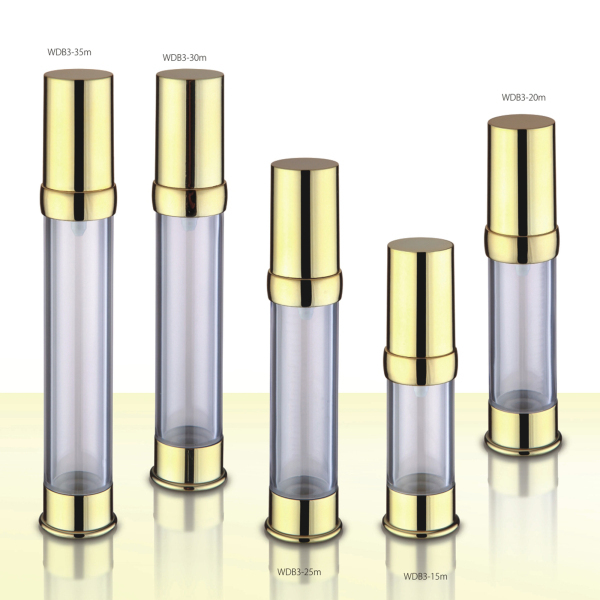 30mm Diameter AS Airless Eye Cream Bottle with Lid and Pump Sprayer 20ml Capacity
