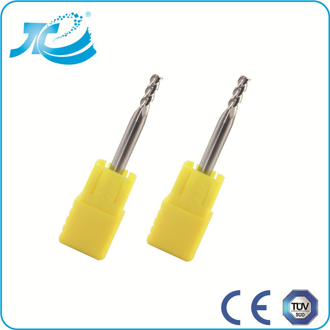 Grain Carbide Hard Milling End Mills Machining 50 - 100mm Overall Length