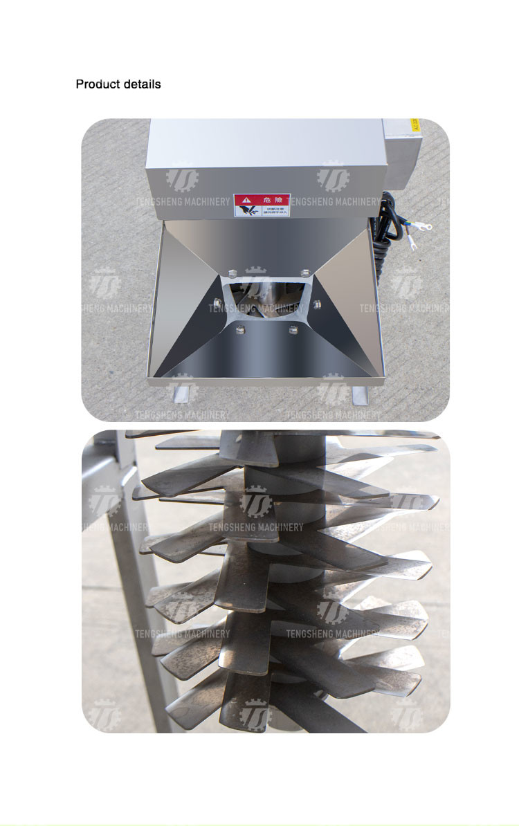 Silvery Single Tube Capsicum Potato Masher Machine , Ginger And Garlic Paste Making Machine