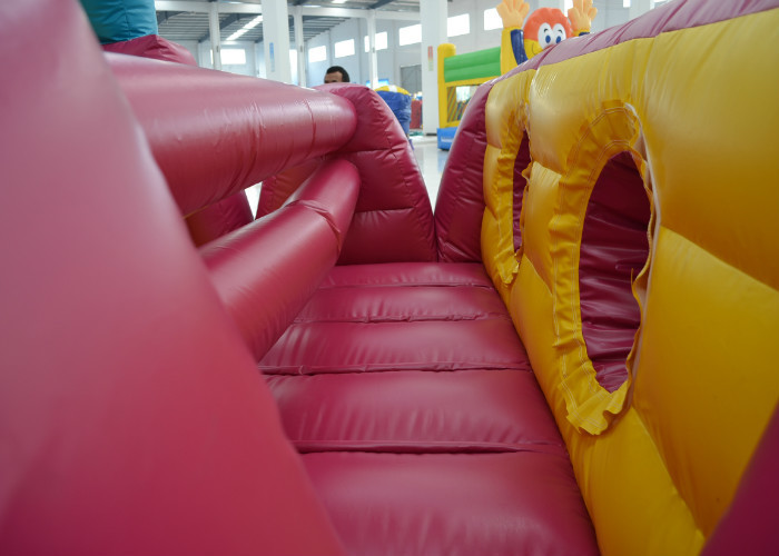 Big Commercial Inflatable Obstacle Courses Outdoor Game 8 X 4 X 4m Safe Nontoxic