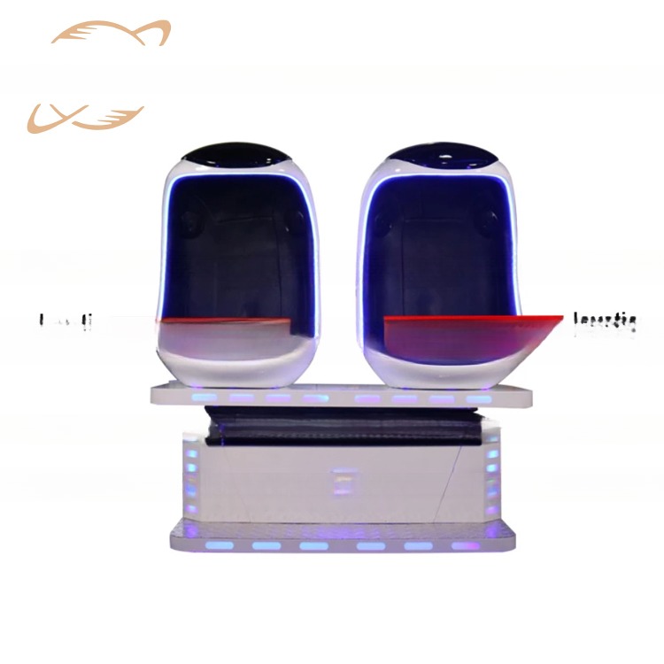 Dreamland two players 9d egg vr cinema 2 seats simulator 9d virtual reality 9d vr egg cinema for sale