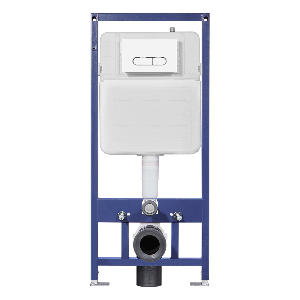 Buy cheap HDPE Concealed Toilet Cistern Rectangular Shape And Ceramic Disc Mechanism product