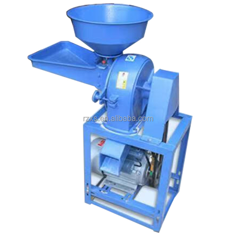 Corn Flour Milling Machine Feed Hammer Milling Crusher Corn Grinding with Diesel Engine