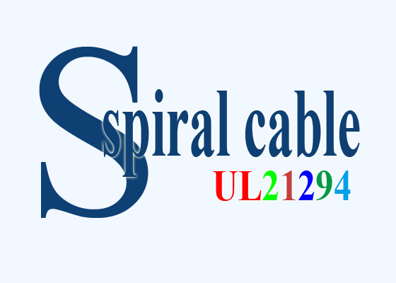 Audio Codecs Spiral Cable UL AWM Style 21294, Rated 80C 600V, Horizontal Flame