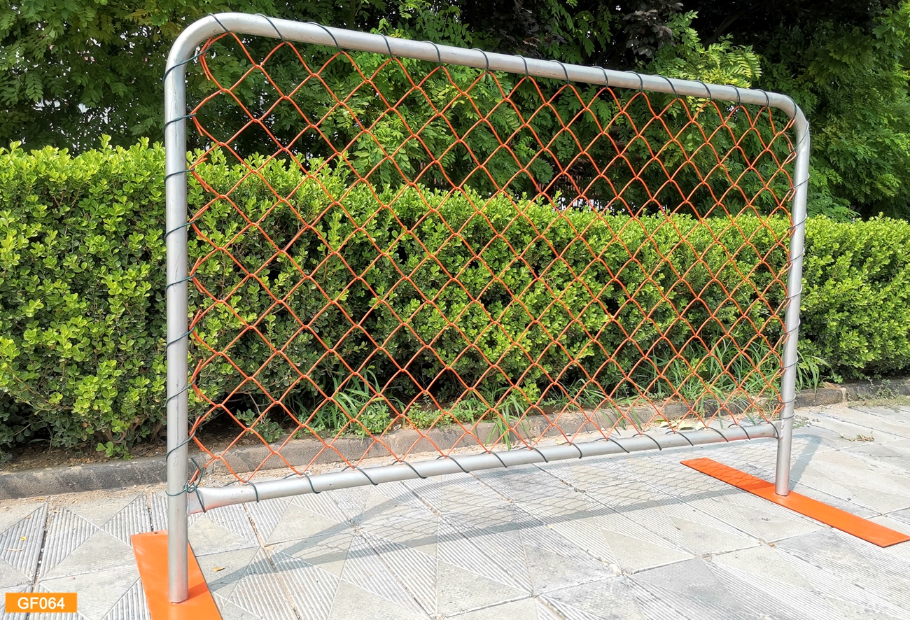 1.0m Height Crowd Control Barrier Fencing Hot Dipped Galvanized Removable Australia