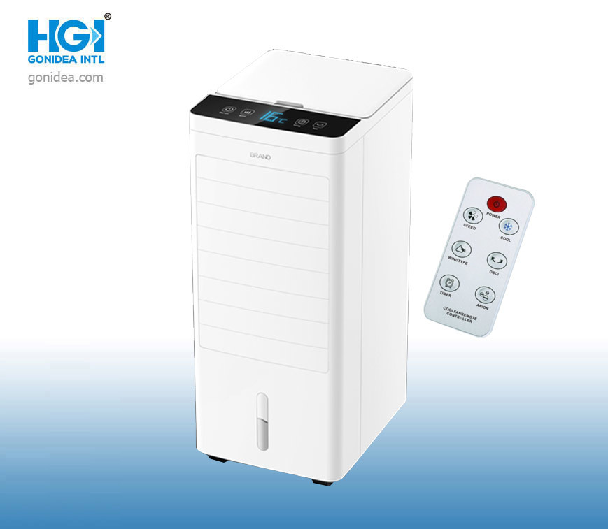 HGI Standing Industrial Portable Evaporative Cooler 3 In 1 4L GS 75W