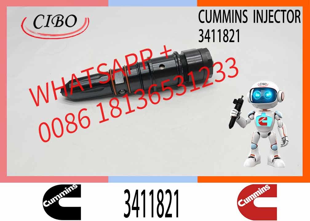 411821 3068859 3074256 ISM11 QSM11 M11 Cummins Fuel Injector 3411821 3068859 3074256